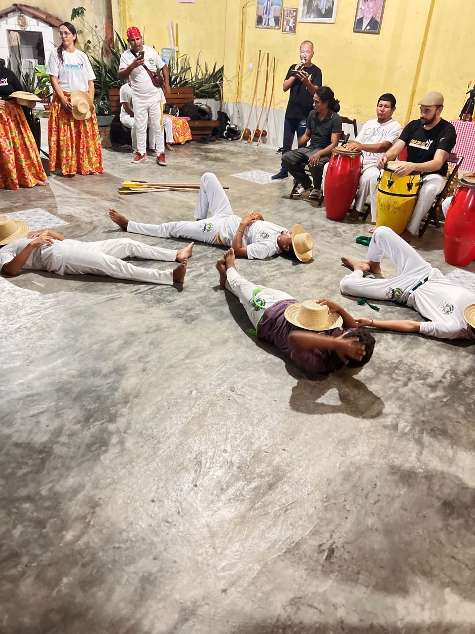 Apresentação no Batuque de Exu